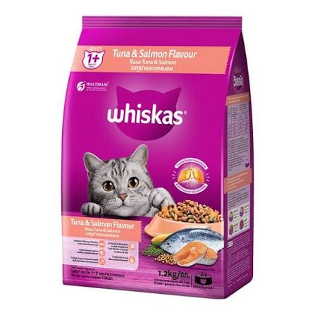 Whiskas Adult Cat Food With Tuna & Salmon Flavour